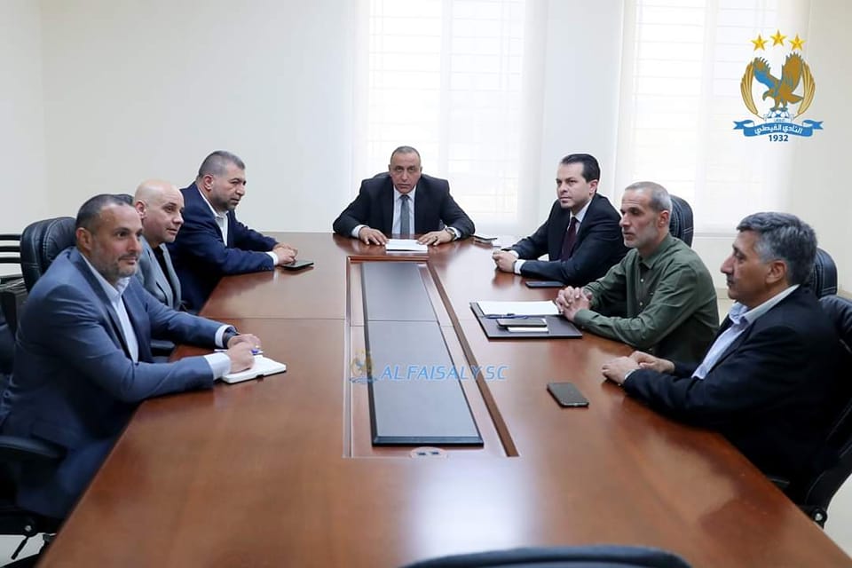 توزيع المناصب الإدارية للهيئة