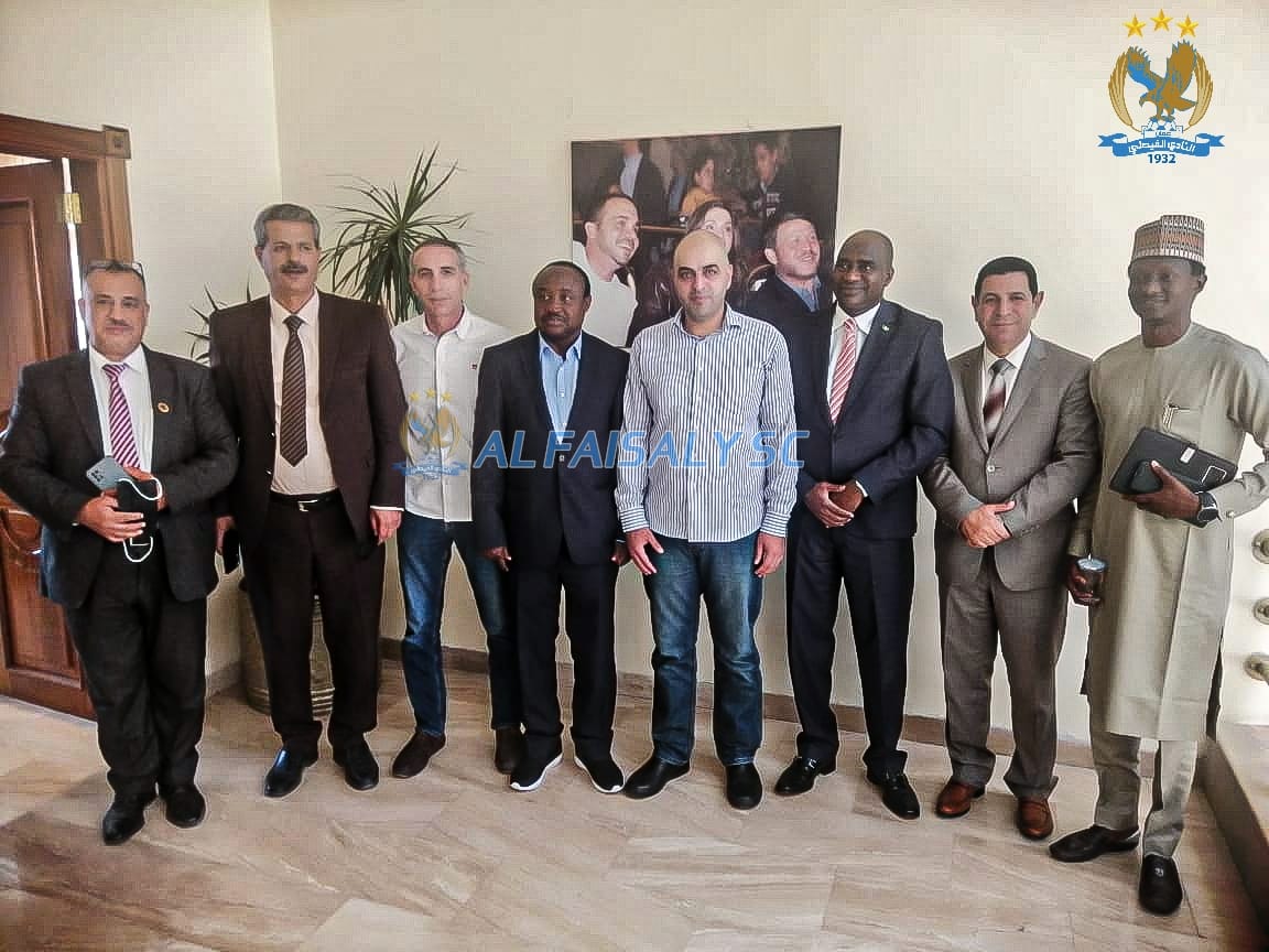 زيارة مشتركة للإتحاد الاردني لكرة القدم