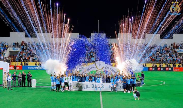 الزعيم بطلا لبطولة درع المئوية للمرة التاسعة