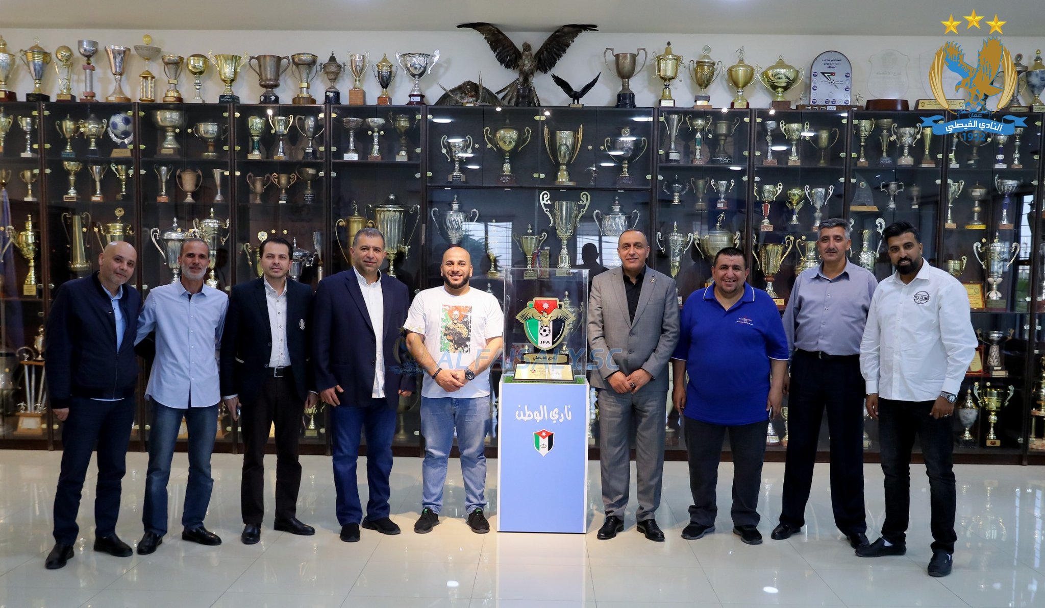 اجتماع الهيئة المؤقتة مع رابطة الجماهير