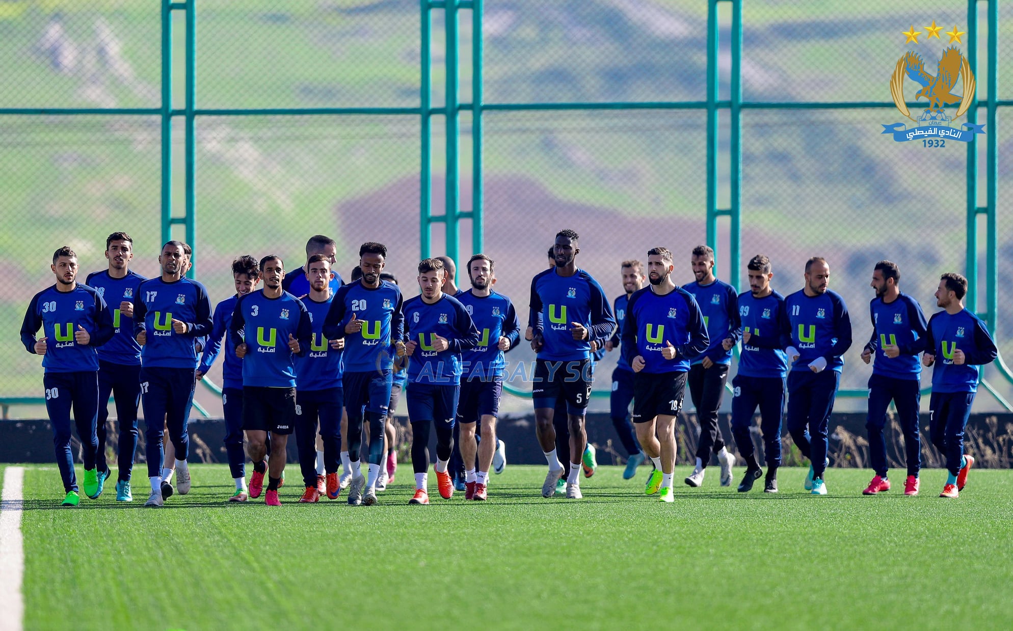 عمر الخوالدة معداً نفسياً للفريق