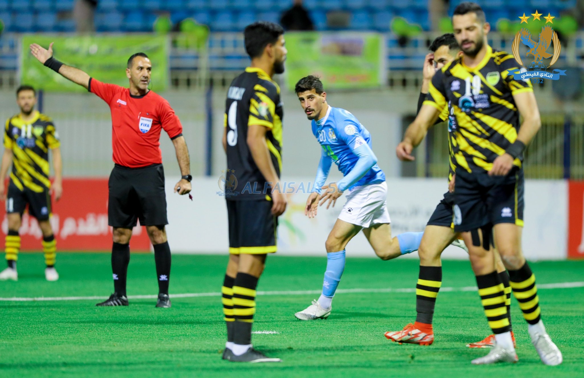 تعادل الفيصلي مع الحسين