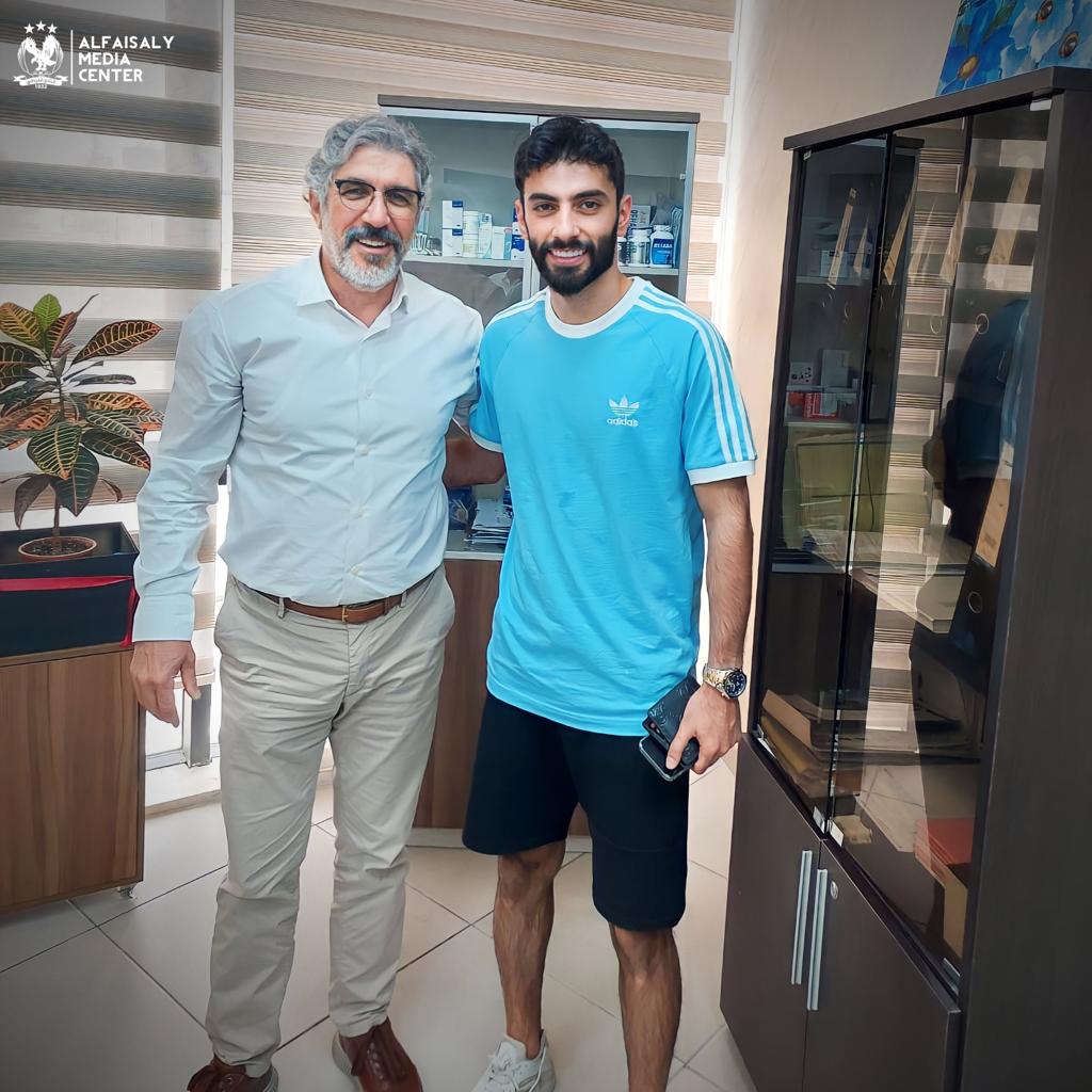 الروشدي يجتاز الفحص الطبي