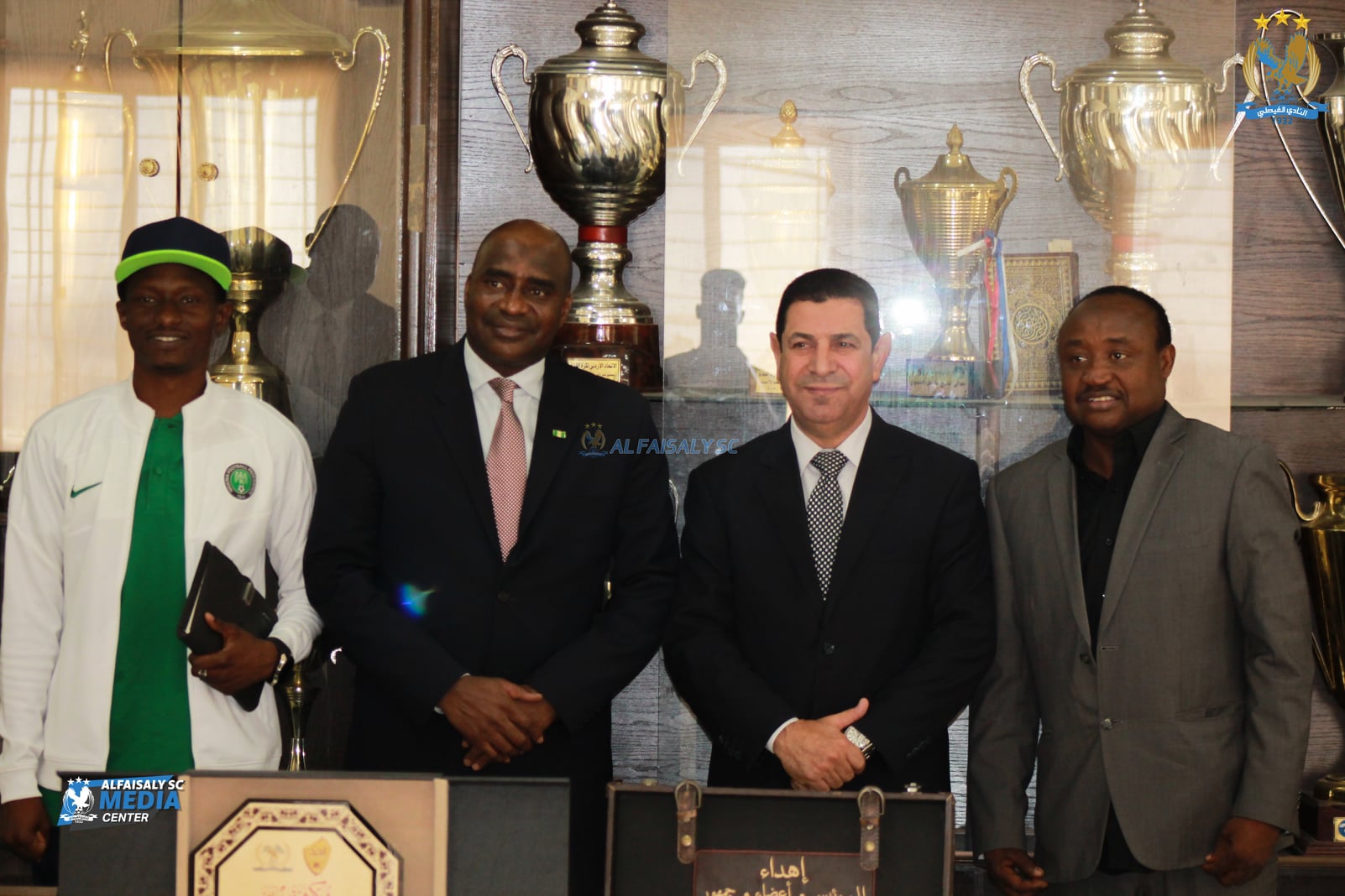 وفد نيجيري في ضيافة الفيصلي