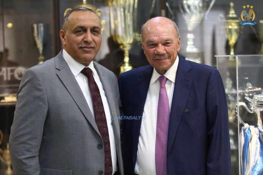 دولة الفايز يلقي كلمة في النادي الفيصلي